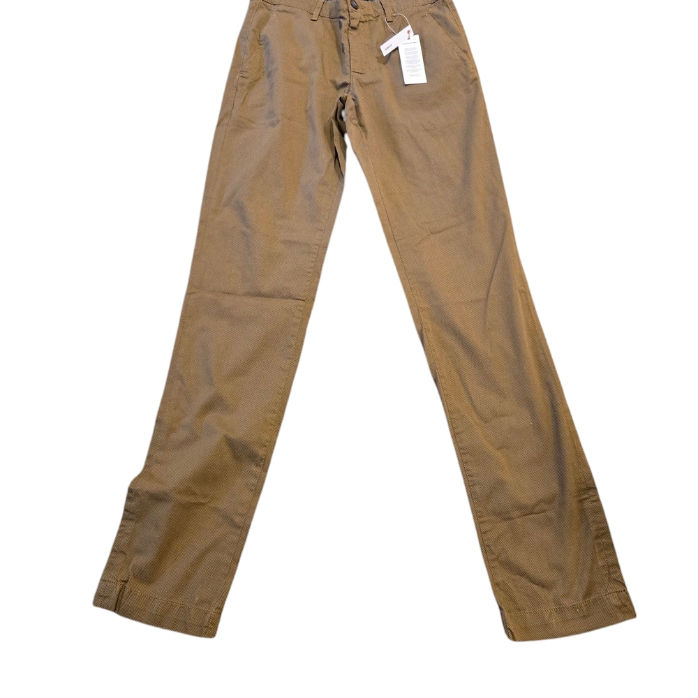 Tan Skinny Pants with Cotton Blend